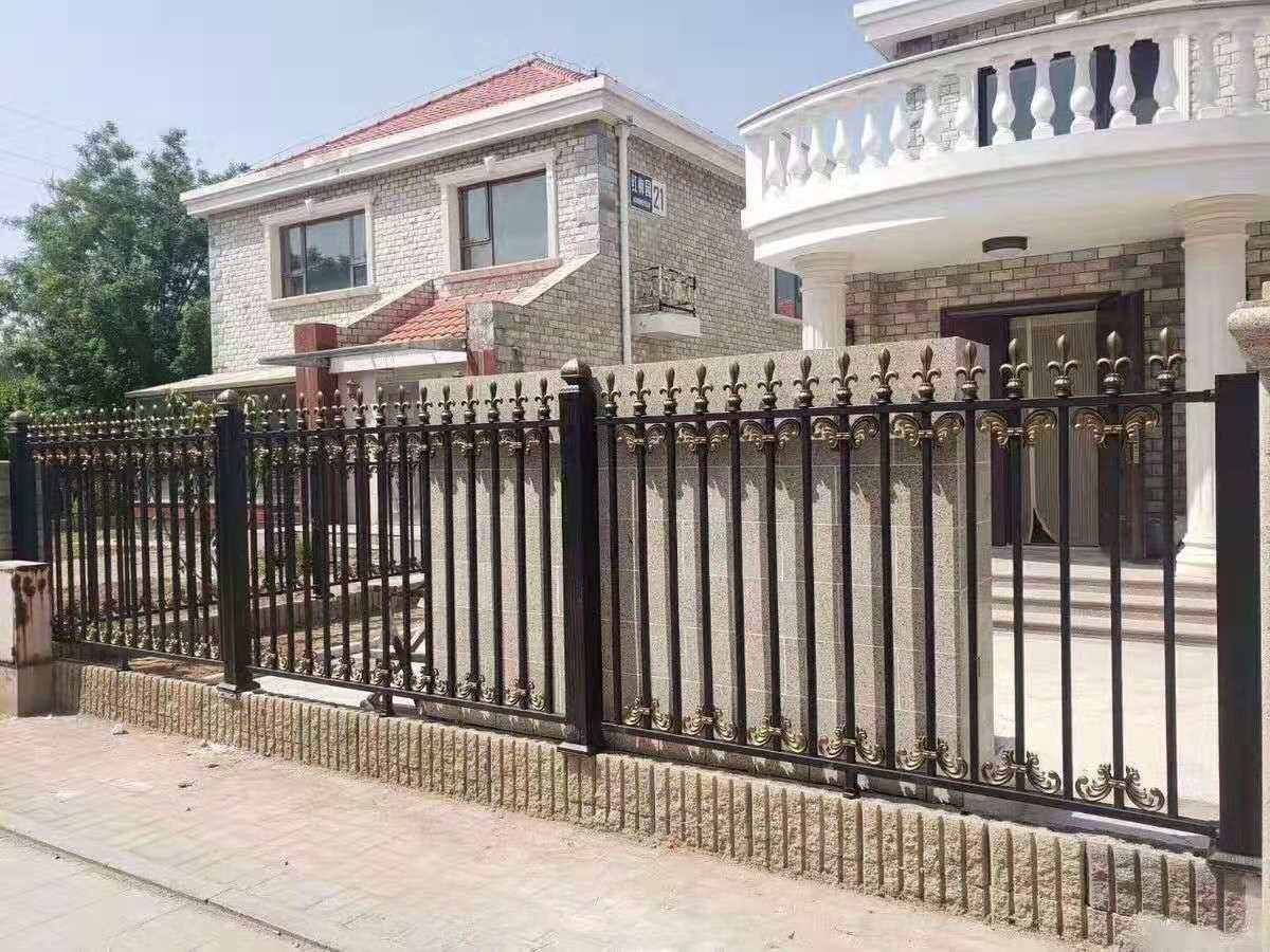 涧西别墅锌钢围墙